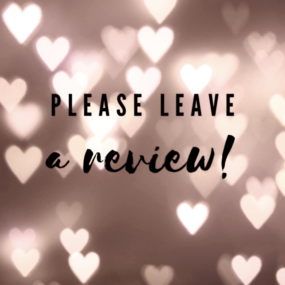 Leave me a rating and a review